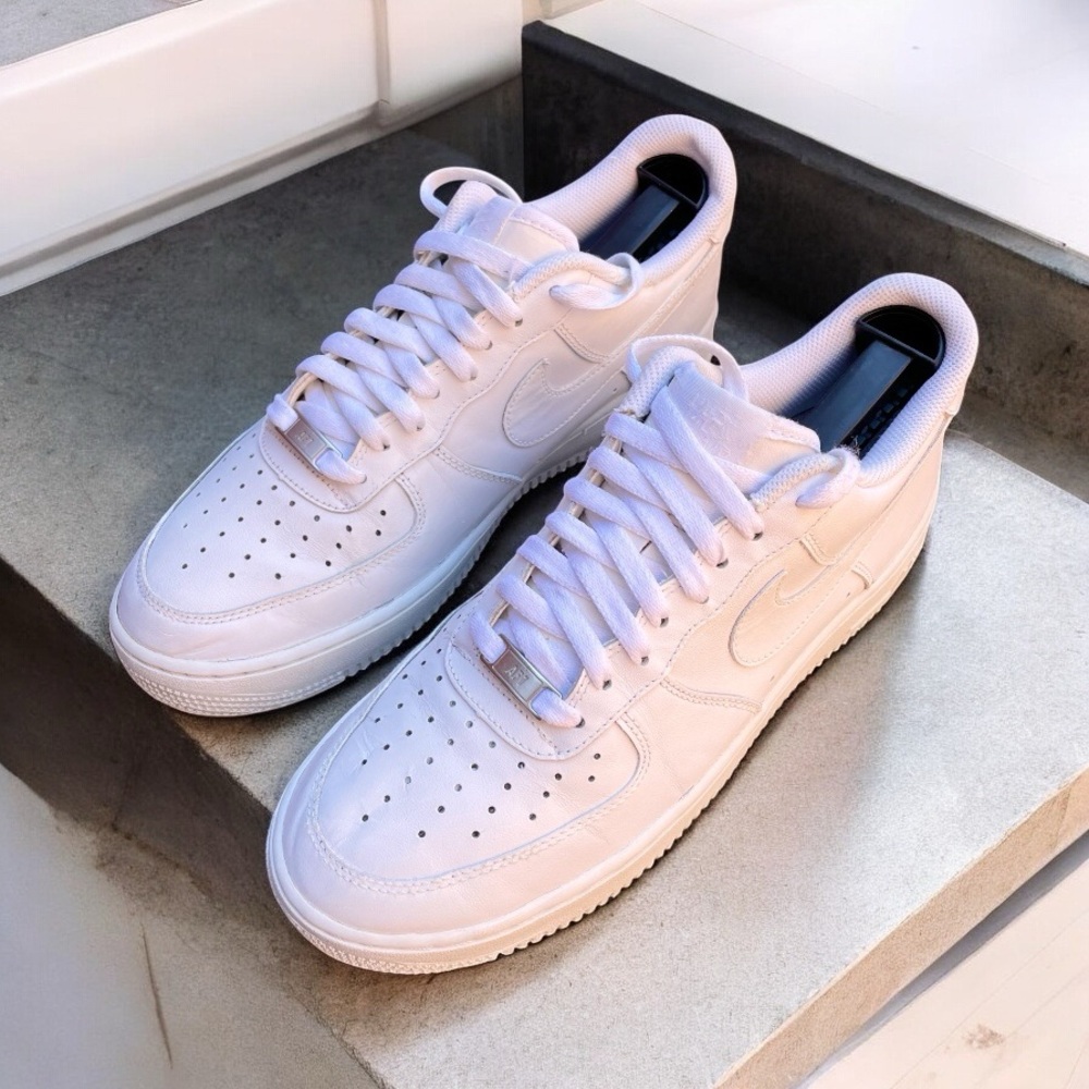 Nike Air Force 1 Sneakers White US 8 Men’s/US 9.5 Women EUR 41 (26 cm) Authentic